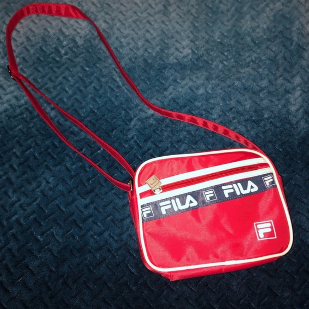 Red Fula crossbody bag (samatha Messenger)